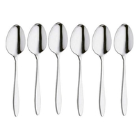 Abert moka (conf. da 3 pz.) set cucchiaini caffè abert fd6pn0622 style moka acciaio lu Casalinghi cucina Casa & cucina