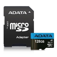 Adata sdxc micro premier 128gb (2in1) uhs-i cl10 a1 v10 ausdx128guicl10a1-r Memory card Informatica