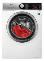 Aeg lavatrice aeg 914 341 167 serie 6000 l6se74s prosense bianco e grigio Lavatrici Elettrodomestici