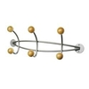 Alco u702823 appendiabiti da muro 6 pomelli parete U702823 Arredo e complementi Ufficio cancelleria