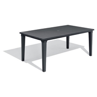 Allibert tavolo da esterno allibert k206978k939kk futura grafite Arredo giardino Brico giardino animali