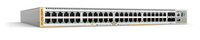 Allied telesis 48x10/100/1000-t poe+ 4xsfp+ ports q90122 l3stackable switch Networking Informatica