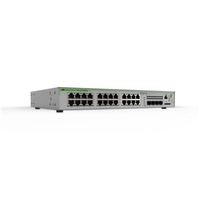 Allied telesis at-gs970m/28ps l3 switch with 16 x 10/100/1000 poe layer 3 Networking Informatica