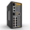 Allied Telesis Industrial managed PoE+ switch,  8 x 10/100/1000TX PoE+ ports and 2 x 100/1000X SFP combo Networking Informatica