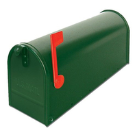 Alubox cassetta posta americana alubox 18usa1 vrve topolino verde Arredo e complementi Ufficio cancelleria