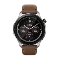 Amazfit gtr 4 brown leathe Smartwatch Telefonia