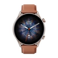 Amazfit smartwatch amazfit gtr3probrown gtr 3 pro alexa ready brown leather GTR 3 PRO BROWN Smartwatch Telefonia