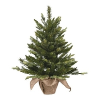 Amicasa albero di natale amicasa 008401 con base iuta verde
