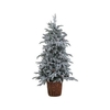 Amicasa albero di natale amicasa 08577 con tronco verde innevato Arredamento casa cucina Casa & cucina