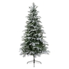 Amicasa albero di natale amicasa 9684285 sunndal verde innevato Arredamento casa cucina Casa & cucina