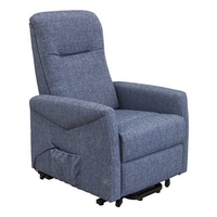 Amicasa poltrona relax hs 8076c giada alzapersona elettrica blue Arredamento casa cucina Casa & cucina