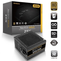 Antec ne500g-zen alim. ne500g zen ec 80+ gold alimentatori NE500G-ZEN Componenti Informatica