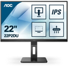 Aoc aoc monitor 21, 5 led ips 16:9 fhd 4ms 250 cd/m,  pivot,  vga/dvi/hdmi,  multimediale Monitor Informatica