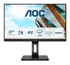 Aoc monitor led 27 wide u27p2ca ips 3840x2160 4ms 350cd/mq 50.000.000:1 2x2w mm pi Monitor Informatica