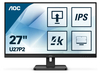 Aoc monitor, , 27, 16:9, ips, 3840x2160, 350cd Monitor Informatica