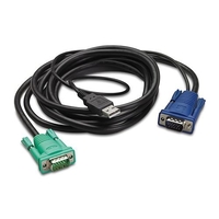 Apc ap5821 cavo usb lcd/kvm rack integrato 1 8 cavi AP5821 Gruppi di continuità Informatica