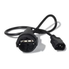 Apc ap9880 pwr cord 10a 230v c14 to schuko cavi AP9880 Gruppi di continuità Informatica