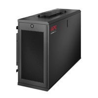 Apc armadio per montaggio a parete basso profilo netshelter wx 6u,  230 v,  ventole Armadi rack Informatica