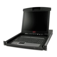 Apc console lcd rack 17 con commutatore kvm analogico a 8 porte integrato Console LCD rack 17 con commutatore KVM analogico a 8 porte integrato Armadi rack - accessori Informatica"