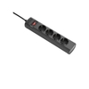 Apc pz42iz-gr ups pwr strp lck iec c14 4out 230gr accessori x gruppi di continuita
