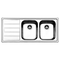 Apell lavello apell ln1162ilbc linear inox inox Incasso Elettrodomestici
