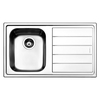 Apell lavello apell ln861irbc linear inox inox Incasso Elettrodomestici