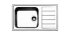 Apell lavello apell lng861ilbc linear inox inox Incasso Elettrodomestici