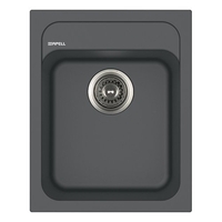 Apell lavello apell ptpl400gg pietra plus basalto grigio basalto grigio Incasso Elettrodomestici