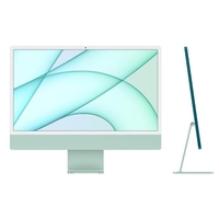Apple aio imac 24m1 8core/gpu 8c./ green 8gb/256gb ssd. 4.5k ethernet Computers - server - workstation Informatica