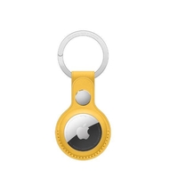 Apple airtag leather key ring - meyer lemon Apparati telecomunicazione Telefonia