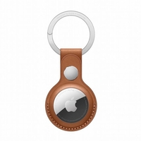 Apple airtag leather key ring - saddle brown Apparati telecomunicazione Telefonia