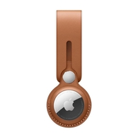 Apple apple airtag leather loop - saddle brown Apparati telecomunicazione Telefonia