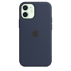 Apple custodia magsafe in silicone per iphone 12 mini - deep navy mhku3zma cover app.i Custodia MagSafe in silicone per iPhone 12 mini - Deep navy Apparati telecomunicazione Telefonia