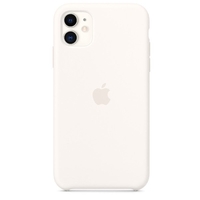 Apple iphone 11 silicone case - soft white IPHONE 11 MAX SILICONE CASE - WHITE Apparati telecomunicazione Telefonia