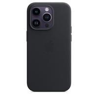 Apple iphone 14 pro leather case midnight Apparati telecomunicazione Telefonia