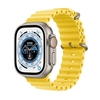 Apple ultra gps + cellular,  49mm titanium case with yellow ocean band smartwatch mnhg Ultra GPS + Cellular,  49mm Titanium Case with Yellow Ocean Band Smartwatch Telefonia