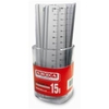 Arda profil cf15 righelli alluminio baratt.15cm PROFIL Ufficio scuola cartoleria Ufficio cancelleria