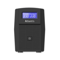 Atlantis ups a03-hp1003 800va (480w) sinewave line interactive 12v-9ah display lcd e led Gruppi di continuità Informatica
