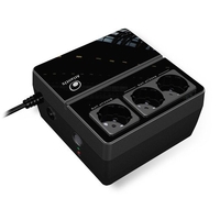 Atlantis ups a03-ps700 700va (300w) stepwave line interactive v-out 200-243vac,  3 prese Gruppi di continuità Informatica