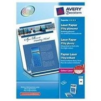 Avery 1298 carta fotogr.a4 170gr laser 200fg. fotografica per stamp.laser 1298
