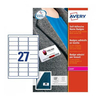 Avery badge adesivi in seta acetata 63, 5 x 29, 6 mm Badge adesivi in seta acetata 63, 5 x 29, 6 mm Segnaletica e targhe ufficio Ufficio cancelleria