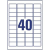 Avery etichette anti manomissione - non rimovibili 45, 7 x 25, 4 mm L6145-20 Materiale di consumo Informatica