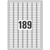 Avery Etichette in poliestere argento - per stampanti Laser bianco/nero - 25, 4 x 10 mm Materiale di consumo Informatica