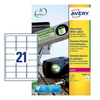 Avery etichette in poliestere bianco Etichette in poliestere bianco Materiale di consumo Informatica