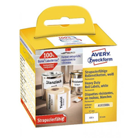 Avery etichette resistenti in rotolo Etichette resistenti in rotolo