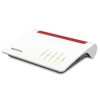 Avm modem router avm 20002804 fritz!box 7590 wifi mesh bianco e rosso