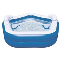 Bestway piscina bestway 54153 family pentagono Arredo giardino Brico giardino animali