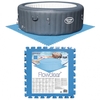 Bestway protezioni per il pavimento della piscina 8 pz blu 58220 Arredo giardino Brico giardino animali