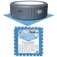 Bestway protezioni per il pavimento della piscina 8 pz blu 58220 Arredo giardino Brico giardino animali