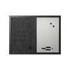 Bi-office black shadow pannello combo tessuto lavagna60x45 BLACK SHADOW Segnaletica e targhe ufficio Ufficio cancelleria
